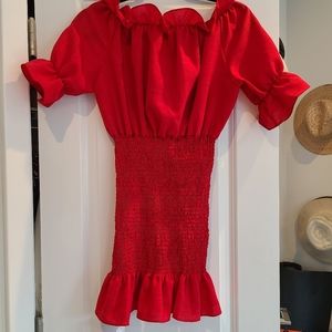 NWT off the shoulder dress